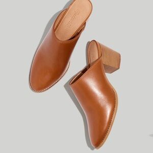 Madewell The Harper Mules in English Saddle